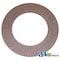 A & I Products Friction Disc/Clutch Lining, 6.3" O.D., 3.82" I.D. 6" x6" x0.2" A-BP247000061-A - alternate 3
